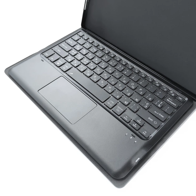 Чехол-клавиатура Smart Cover + Мышка для Lenovo Tab P12 Pro 12.6" Ukr+Ru+En Black - Фото 8 Чехол-клавиатура Smart Cover + Мышка для Lenovo Tab P12 Pro 12.6" Ukr+Ru+En Black - изображение 8