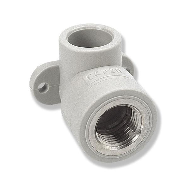 Колено настенное PPR Ekoplasik Ø 25×3/4" внутренняя резьба SNK025XXXX ...