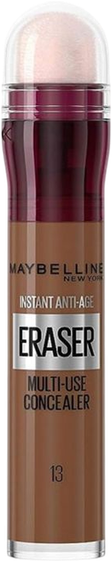 Korektor do twarzy Maybelline Instant Anti-Age Eraser z gąbką 13 Cocoa 6.8 ml (3600531465216) - obraz 1