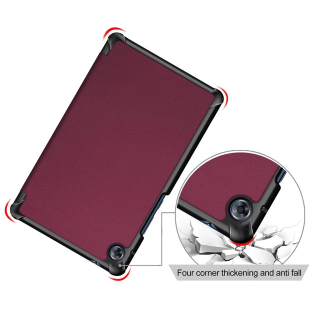 Чохол Smart Cover для Huawei MatePad T8 8.0 Wine Red - Фото 2 Чохол Smart Cover для Huawei MatePad T8 8.0 Wine Red - зображення 2
