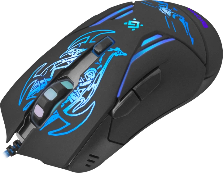 Мышь Defender Bionic GM-250L USB Black (52250) – фото, отзывы