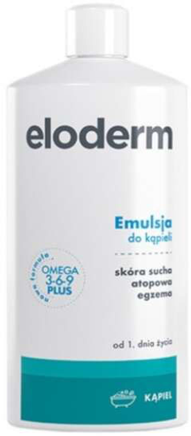 Emulsja do kąpieli Polpharma Eloderm 400 ml (5903060616028) - obraz 1