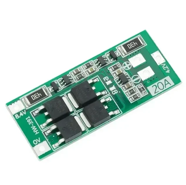 Контроллер заряда/разряда Li-Ion, BMS 2S 8,4В, HW-391 REV 1.2, модуль защиты - Фото 2 Контроллер заряда/разряда Li-Ion, BMS 2S 8,4В, HW-391 REV 1.2, модуль защиты - изображение 2