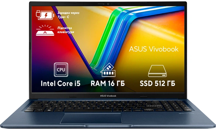 Ноутбук ASUS Vivobook 15 X1502VA-BQ142 (90NB10T1-M005N0