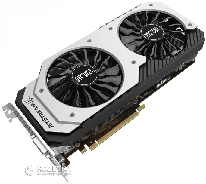 PCパーツ Palit gtx 980ti Jetstream GDDR5 6gb Видеокарта Palit PCI-Ex GeForce GTX 980 Ti Super JetStream 6144MB