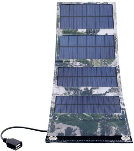 Портативна сонячна панель PowerNeed ES-4 6 W (5908246725730) - зображення 5