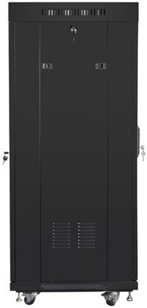 Szafa serwerowa Lanberg 19" 27U 600 x 600 mm (FF01-6627-23BL) - obraz 4