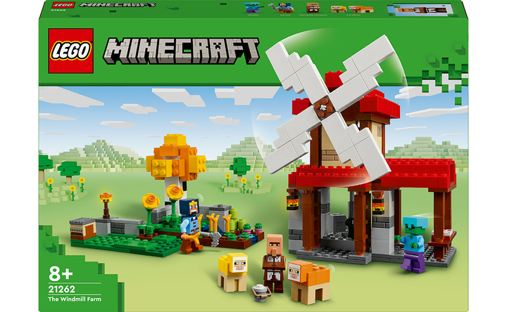 Конструктор LEGO Ферма з вітряком 462 деталей (21262) – игрушки с ...
