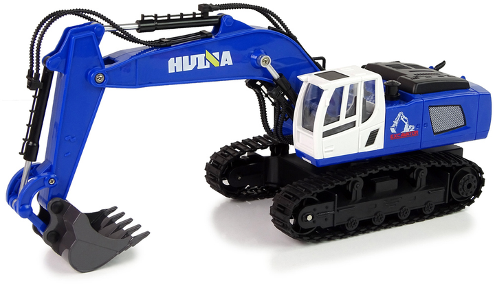 Koparka gąsienicowa zdalnie sterowana LEAN Toys 1:18 Niebieska (5904665999813) - obraz 3