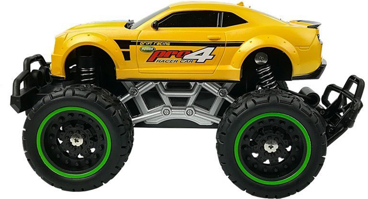 Позашляховик на радіокеруванні LEAN Toys Off-road Camaro 1:24 Жовтий (5908275994671) - зображення 4
