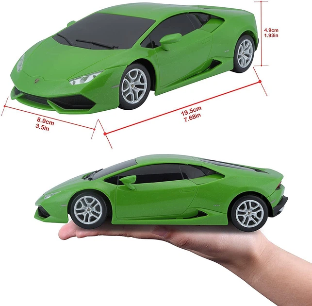 Samochód sportowy zdalnie sterowany Maisto Lamborghini Huracan Coupe 1:24 Zielony (0090159815235) - obraz 5