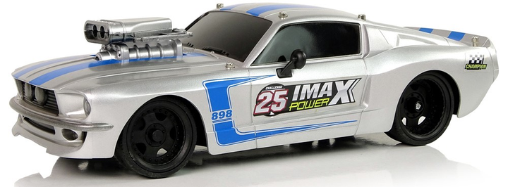 Спортивний автомобіль на радіокеруванні LEAN Toys Muscle Car 1:16 Сірий (5904665991251) - зображення 3