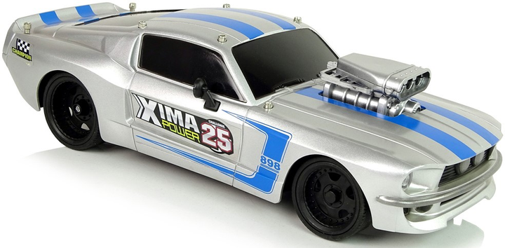 Спортивний автомобіль на радіокеруванні LEAN Toys Muscle Car 1:16 Сірий (5904665991251) - зображення 4