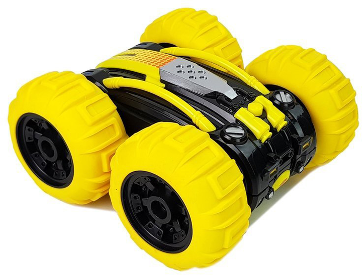 Samochód terenowy zdalnie sterowany LEAN Toys Amfibia 1:24 Żółty (5903802457957) - obraz 4