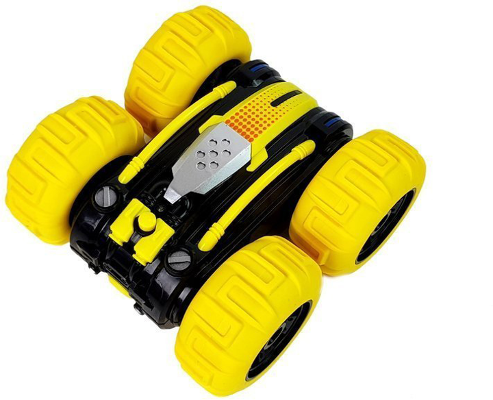 Samochód terenowy zdalnie sterowany LEAN Toys Amfibia 1:24 Żółty (5903802457957) - obraz 5