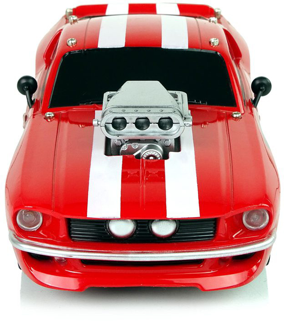 Samochód sportowy zdalnie sterowany LEAN Toys Muscle Car 1:16 Czerwony (5904665991244) - obraz 4