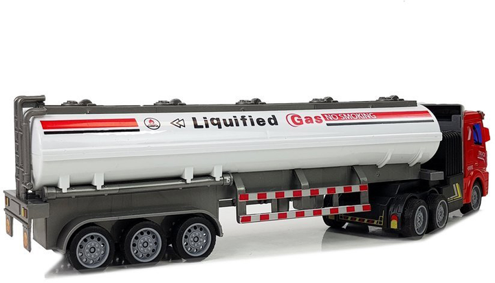 Ciężarówka zdalnie sterowana LEAN Toys 1:48 Czerwona (5904204750929) - obraz 5