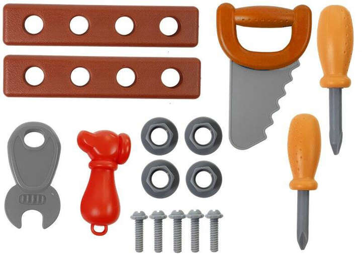 Zestaw narzędzi LEAN Toys w walizce Zielony (5905214972356) - obraz 5