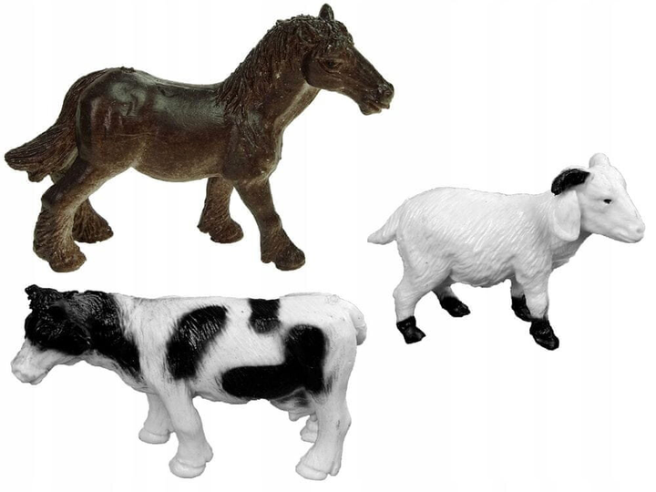 Farma z akcesoriami LEAN Toys Barn Animal Homestead Farm Dwa traktory (5904204758109) - obraz 4