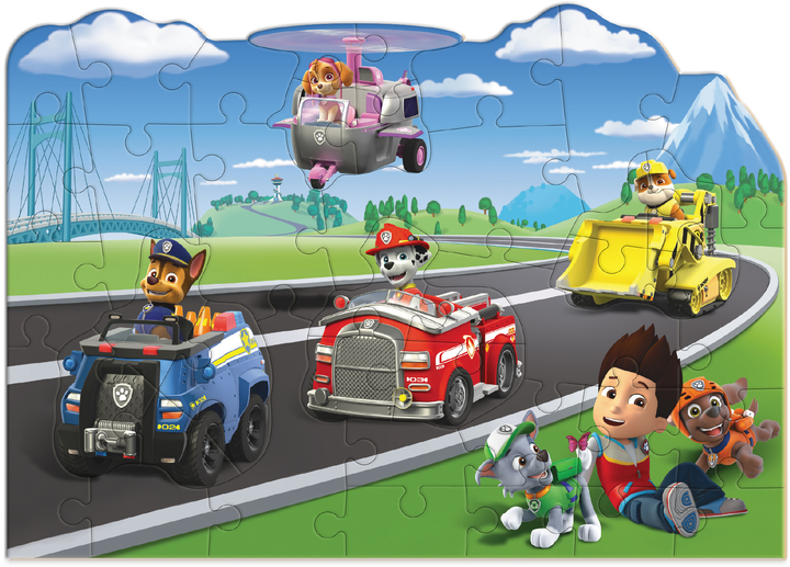 Duże Puzzle DoDo Paw Patrol Podłogowe 40 Elementów (200467) (4823115908155) - obraz 2