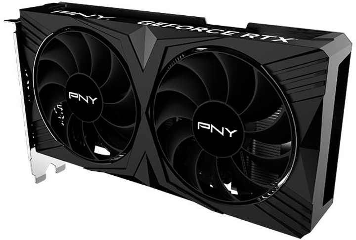 Видеокарта PNY PCI-Ex GeForce RTX 4060 VERTO Dual Fan 8GB GDDR6 (128bit) (2460/17000) (HDMI, 3 x DisplayPort) (VCG40608DFXPB1) - изображение 3