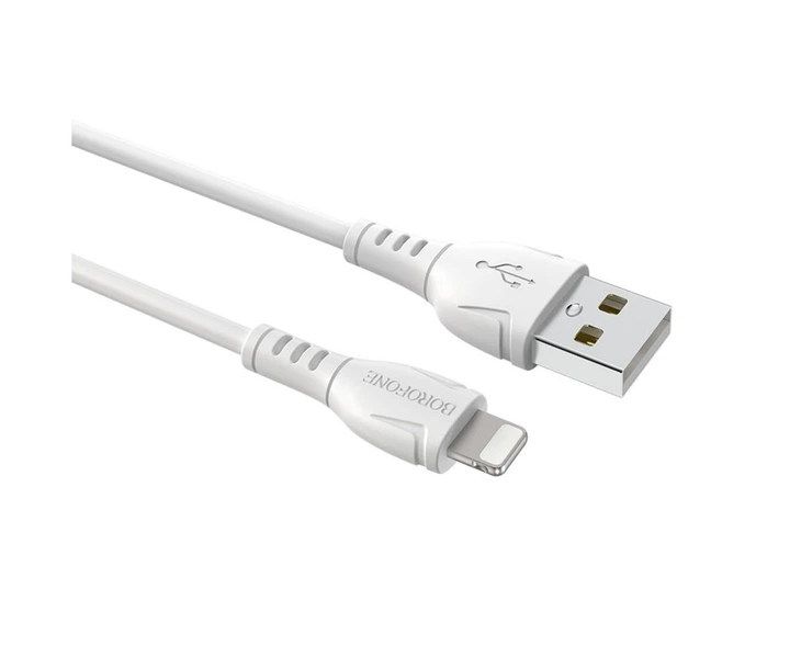 Кабель USB BOROFONE BX51 Triumph 2.4A White - изображение 3