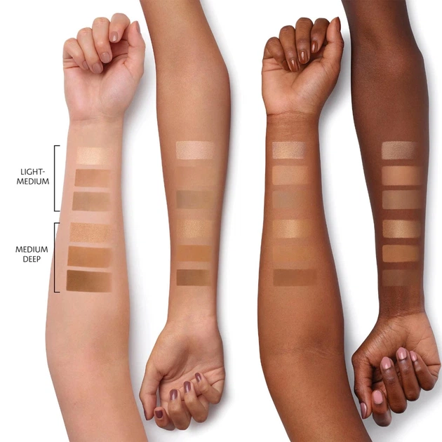 Контурна палетка Sephora Trio Contour Palette (Light-Medium) 3х3.6 g - зображення 2