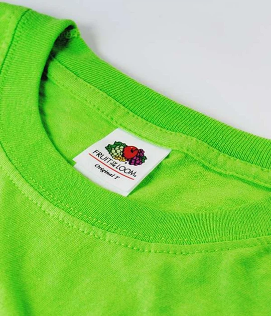 Футболка чоловіча Fruit of the Loom Original T XL Лайм (0610820LMXL) - зображення 3