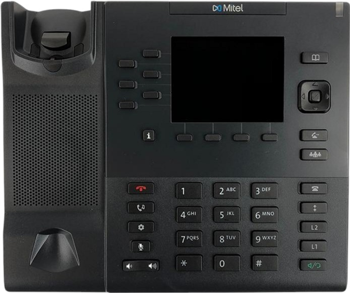 Telefon IP Mitel 6867i Black (80C00002AAA-A) - obraz 3