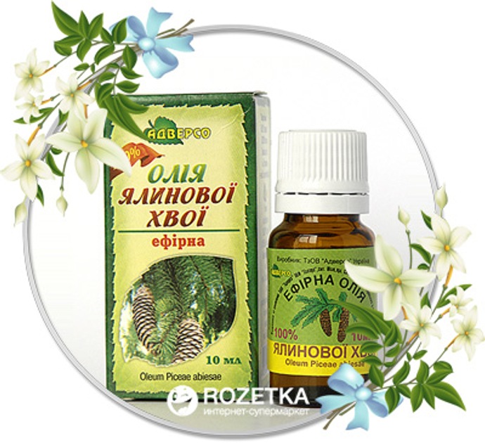 Олія ефірна Адверсо Ялинової хвої 10 мл (4820104010226) 