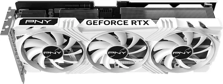 PNY GEFORCE RTX 4070 Ti ホワイトエディション Видеокарта PNY PCI-Ex GeForce RTX 4070 Ti Super White Edition OC