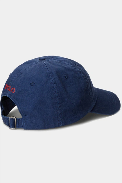 Синя бейсболка із символом Polo Ralph Lauren 6497 - Фото 2 Синя бейсболка із символом Polo Ralph Lauren 6497 - зображення 2