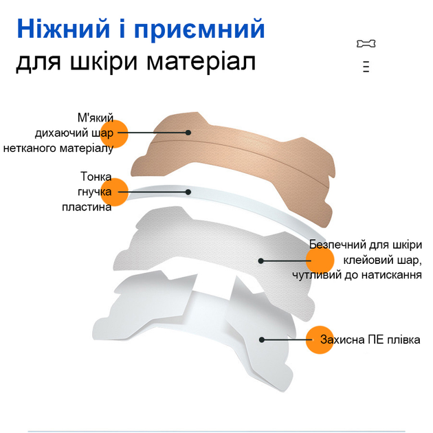 Пластир від хропіння на ніс Breathe Easy 10шт (1191-02) - зображення 2