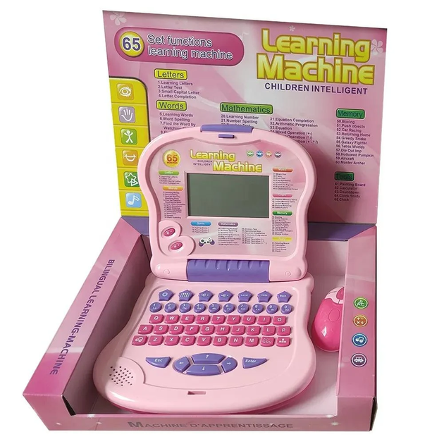 Развивающий детский компьютер Learning Machine, Розовый - изображение 4