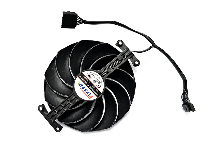 Вентилятор кулер FirstD для видеокарты ASUS TUF (orgnl) RTX 4070 Ti S 4090 7-pin FD10015M12D (CF1015U12D T129215SU T129215BU) (№515.03) - изображение 2