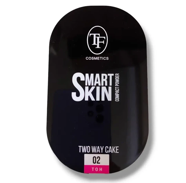 Пудра для обличчя компактна Triumf Smart Skin СТР 23 №3 бежево-рожевий - Фото 2 Пудра для обличчя компактна Triumf Smart Skin СТР 23 №3 бежево-рожевий - зображення 2
