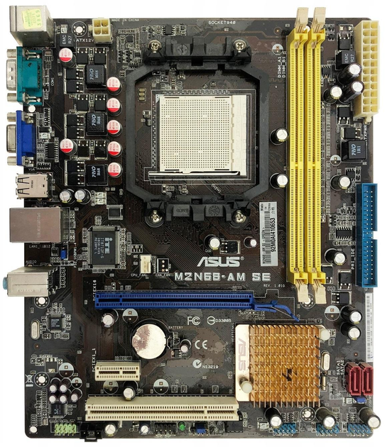 Материнська плата Asus M2N68-AM SE (AM2+, NVIDIA GeForce 7025, PCI-Ex16 ...