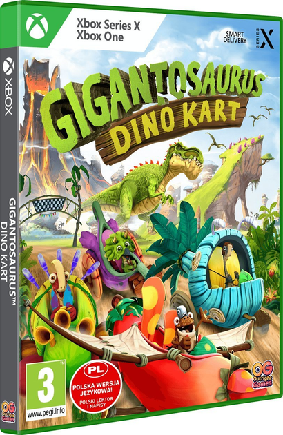 Gra XOne/XSX Gigantosaurus (Gigantozaur): Dino Kart (płyta Blu-ray) (5060528039222) - obraz 2