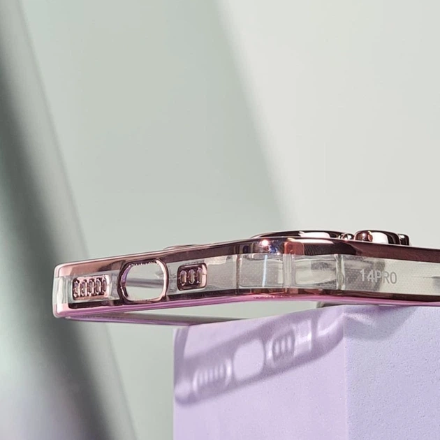 Чохол силіконовий "Ведмедик" VVave Shining Bear Case для Apple iPhone 13 Pro purple - зображення 2