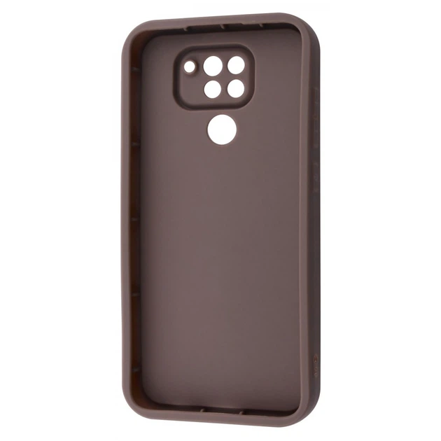 Чехол мультяшный с фигурками VVave Pretty Things Case для Xiaomi Redmi Note 9 brown/baby - изображение 2