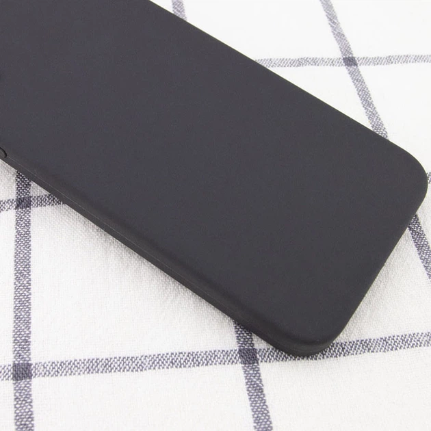 Чохол Silicone Case Square Full Camera Protective (AA) NOLOGO для Apple iPhone XR (6.1") Сірий / Dark Gray - зображення 2