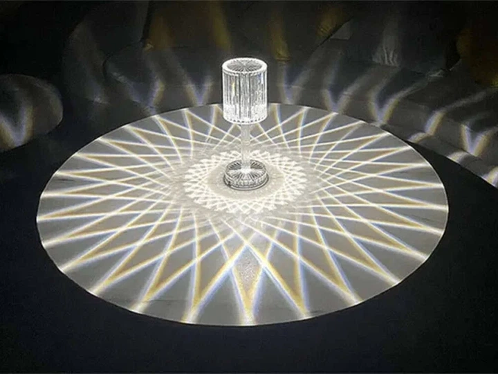Декоративний LED світильник Crystal Light з пультом ДУ - зображення 6