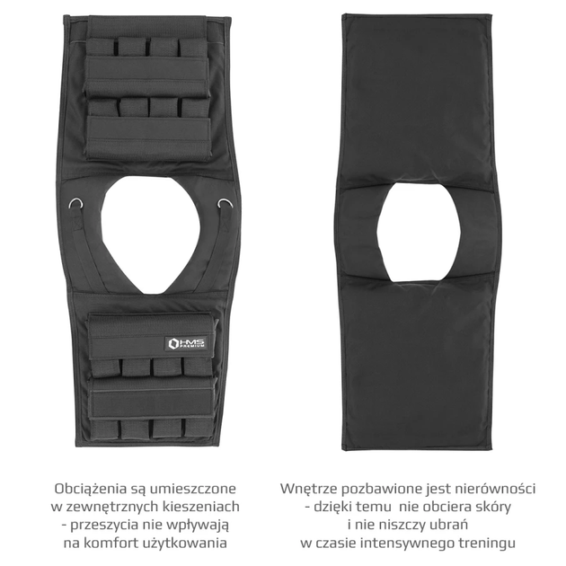 Kamizelka obciążeniowa HMS 16 kg KTO16 (5907695592528) - obraz 12