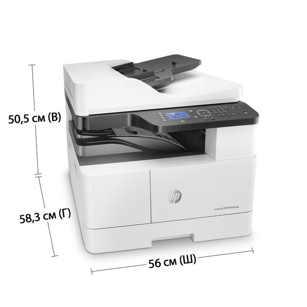 МФУ НР LaserJet M443nda (8AF72A) – фото, отзывы, характеристики в