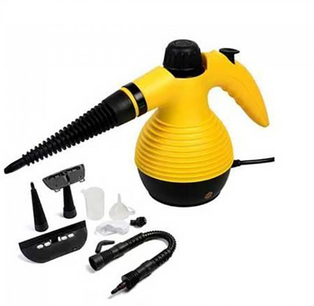 Ручной вертикальный отпариватель - пароочиститель Steam cleaner DF-A001 Желтый - Фото 3 Ручной вертикальный отпариватель - пароочиститель Steam cleaner DF-A001 Желтый - изображение 3