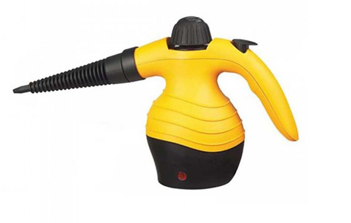 Ручной вертикальный отпариватель - пароочиститель Steam cleaner DF-A001 Желтый - Фото 4 Ручной вертикальный отпариватель - пароочиститель Steam cleaner DF-A001 Желтый - изображение 4