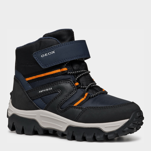 Подростковые зимние ботинки для мальчика Geox J46FRD-050FU-C0045 38 Синий/Черный (8056206870635) - Фото 2 Подростковые зимние ботинки для мальчика Geox J46FRD-050FU-C0045 38 Синий/Черный (8056206870635) - изображение 2