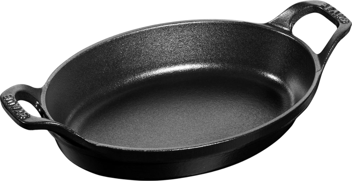 Форма Staub овальна чорна 15 см (3272343021234) - зображення 1