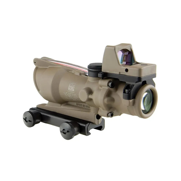 Тепловизионный прицел Trijicon ACOG 4x32 сітка .223 Red Chevron/RMR Type 2 3.25 MOA (TA31-D-100716) - изображение 2