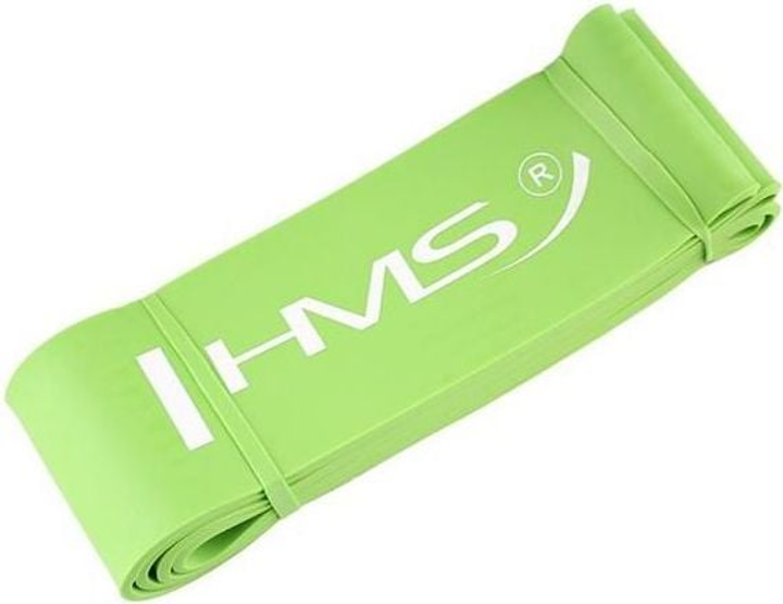 Гумка для тренувань HMS GU05 38 - 104 кг Lime (5907695503197) - зображення 1